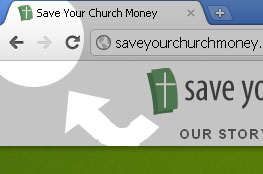 Save Your Church Money Favicon howto example