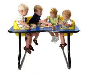 4-Seat Toddler Table