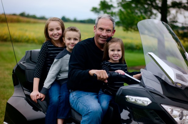 Save Your Church Money founder, George Kreger, with his grandchildren.