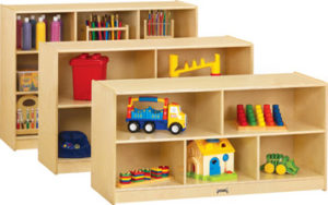 2691JC18 - Jonti-Craft® Super-Sized Single Mobile Storage Unit - 18" Deep