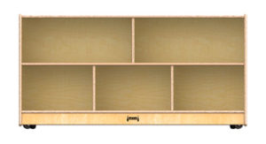 0324JC511 - Jonti-Craft® Toddler Single Mobile Storage Unit – Maple