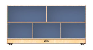 0324JC515 - Jonti-Craft® Toddler Single Mobile Storage Unit – Gray