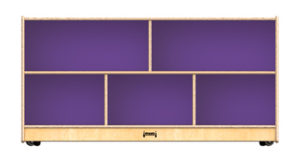 0324JC517 - Jonti-Craft® Toddler Single Mobile Storage Unit – Purple