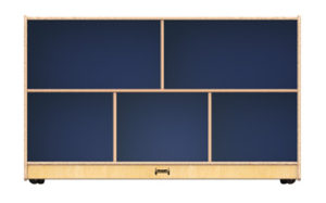 0392JC514 - Jonti-Craft® Low Single Mobile Storage Unit – Navy Blue