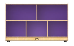 0392JC517 - Jonti-Craft® Low Single Mobile Storage Unit – Purple