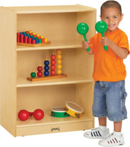 0450JC - Jonti-Craft® Space-Saver Mobile Straight-Shelf