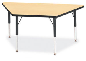 6438JCE011 - Berries® Trapezoid Activity Tables - 24" X 48"