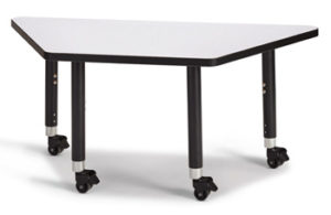 6438JCM180 - Berries® Trapezoid Activity Tables - 24" X 48"