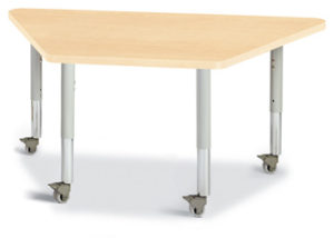 6438JCM251 - Berries® Trapezoid Activity Tables - 24" X 48"