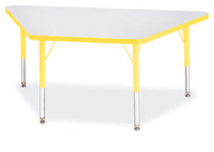 6438JCT007 - Berries® Trapezoid Activity Tables - 24" X 48"