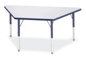 6443JCE112 - Berries® Trapezoid Activity Tables - 30" X 60"