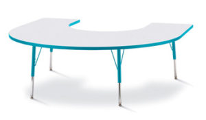 6445JCA005 - Berries® Horseshoe Activity Table - 66" X 60"