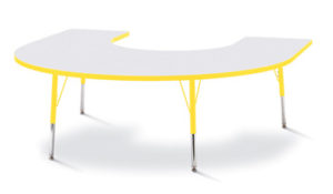 6445JCA007 - Berries® Horseshoe Activity Table - 66" X 60"