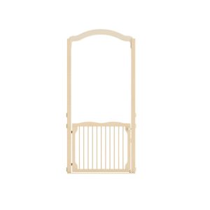 1553JC - KYDZ Suite® Welcome Gate with Arch - Tall - 84" High - A or E-height