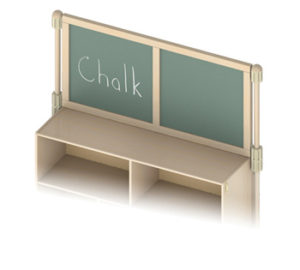 1580JCTCB - KYDZ Suite® Upper Deck Divider - Chalkboard