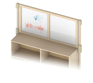 1580JCTWW - KYDZ Suite® Upper Deck Divider - Write-n-Wipe