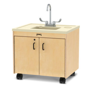 1370JCA - Jonti-Craft® Clean Hands Helper  – 26" Counter – Plastic Sink