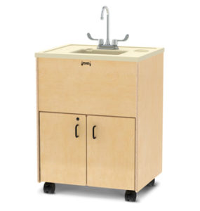 1372JCA - Jonti-Craft® Clean Hands Helper  – 38" Counter – Plastic Sink