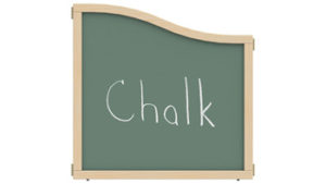 1521JCACB - KYDZ Suite® Cascade Panel - E  To A-height - 36" Wide - Chalkboard