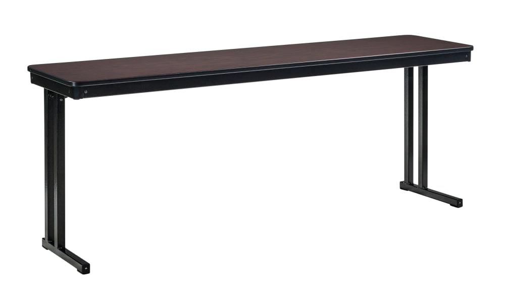 NPS 18" x 96" Max Seating Folding Table with Cantilever Legs (Particleboard Core, Edge Banding)