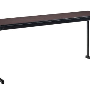 NPS® 24" x 72" Max Seating Folding Table with Cantilever Legs (Particleboard Core, T-Mold Edge)
