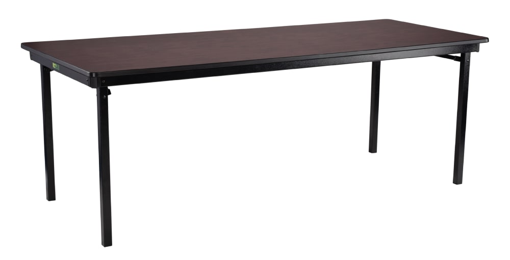 NPS 30 x 84 Max Seating Folding Table - Plywood Core with PVC Edge Banding (MSFT3084PWEBxx)