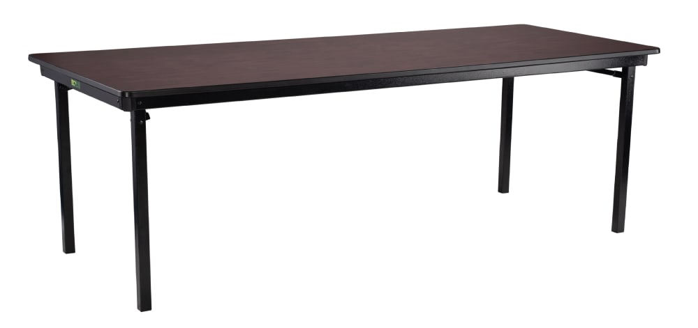 NPS 30 x 96 Max Seating Folding Table - Plywood Core with PVC Edge Banding (MSFT3096PWEBxx)