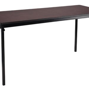 NPS® 36" x 72" Max Seating Folding Table - Plywood Core with ProtectEdge (MSFT3672PWPE)