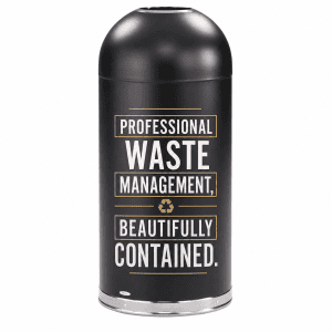 Open Top Dome Receptacles by Safco — Streamlined Waste Collection For Professional Spaces