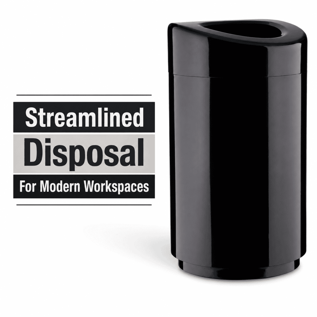 Open Top Receptacle - 30 Gallon by Safco — Streamlined Waste Management, Built for Workspaces