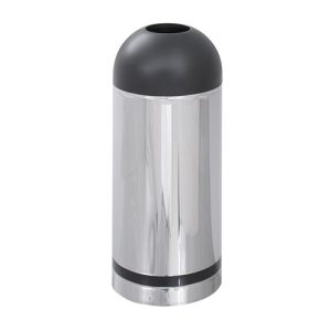 Reflections By Safco® Open Top Dome Receptacle, 15 Gallon
